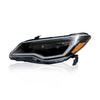 HONDA CIVIC FD 2006-2011 PROJECTOR LED HI-LO BEAM SEQUENTIAL SIGNAL WELCOME LIGHT HEADLAMP